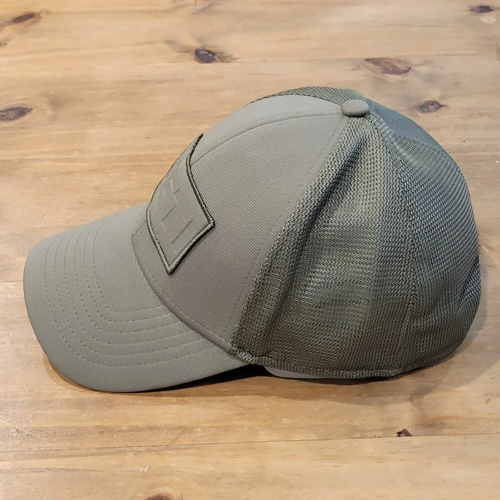 Yeti Hat Cap Snapback Army Green Patch One Size Adjustable